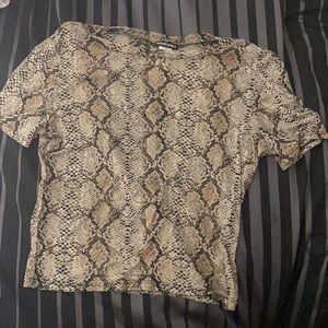 Snake mesh top!